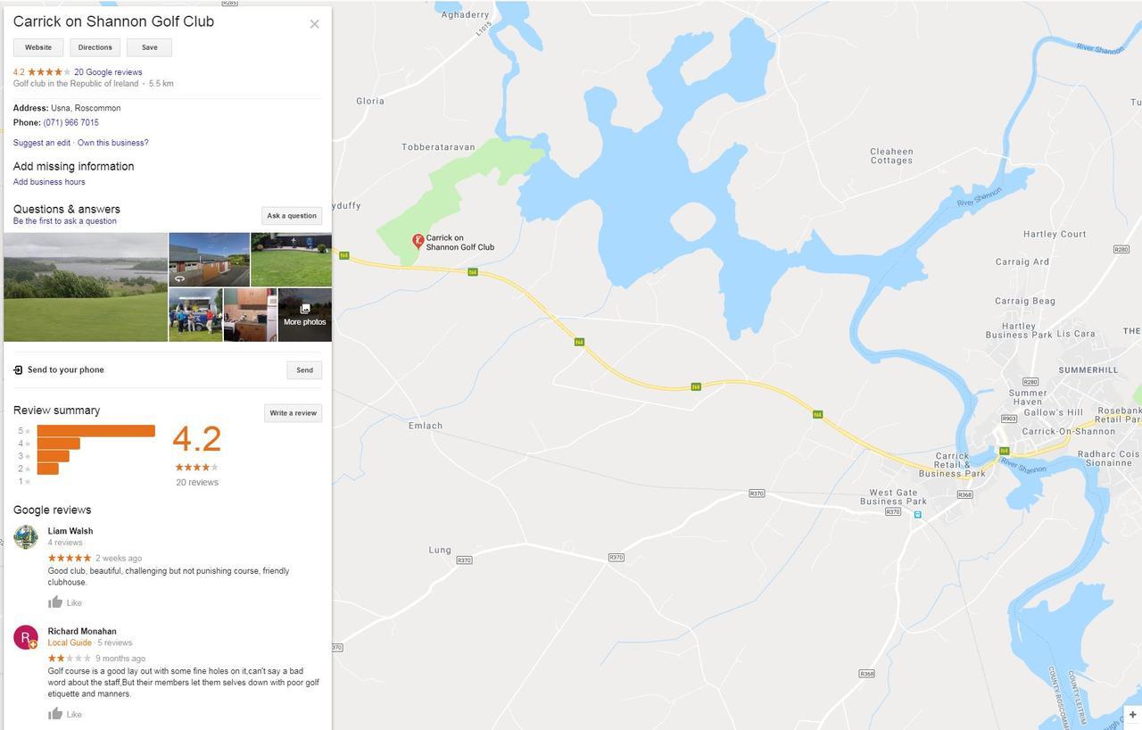 Ridge-Rock Accommodation Carrick on Shannon Exteriér fotografie